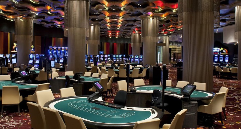 interior of the casino